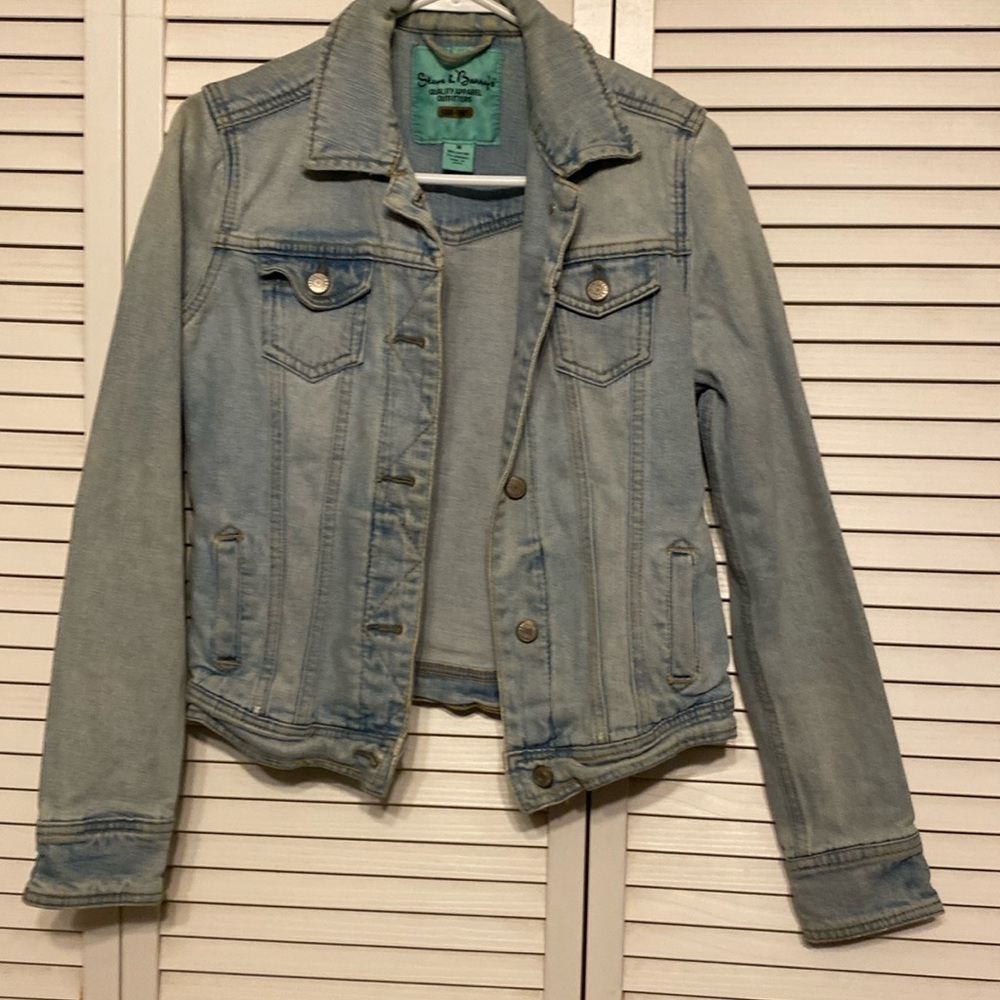 Steve & Barry’s  Sun Bleached Jean Jacket Size M